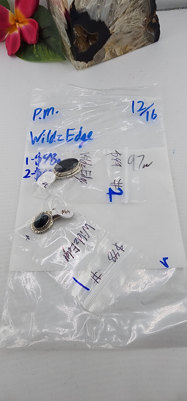 PM SHOW 48HR - RESERVED FOR: WildzEdge - 12/16/2025 tiktok Live Show - 2 Sterling Silver Items