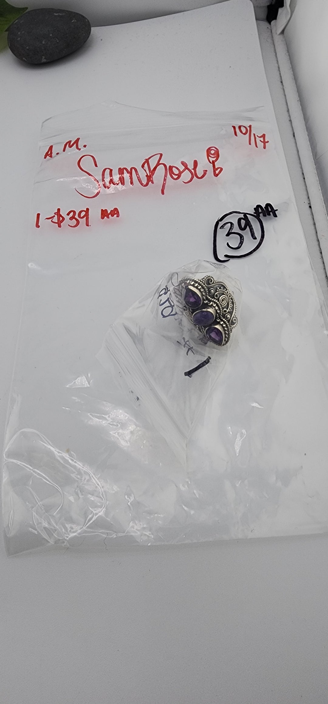 AM SHOW 48HR RESERVED FOR:  SamRose🌹 - 10/17/2025 FL tiktok Live Show - 1 Sterling Silver Items