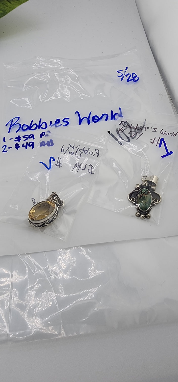 RESERVED FOR: Robbies World - 5/28/2025 tiktok Live Show - 2 Sterling Silver Items