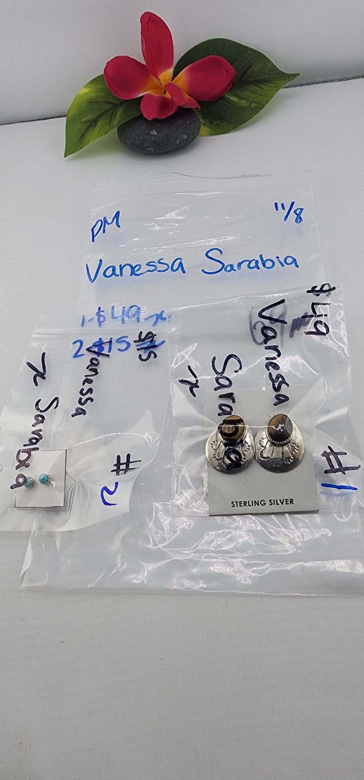 PM SHOW 48HR - RESERVED FOR: Vanessa Sarabia - 11/8/2025 tiktok Live Show - 2 Sterling Silver Items