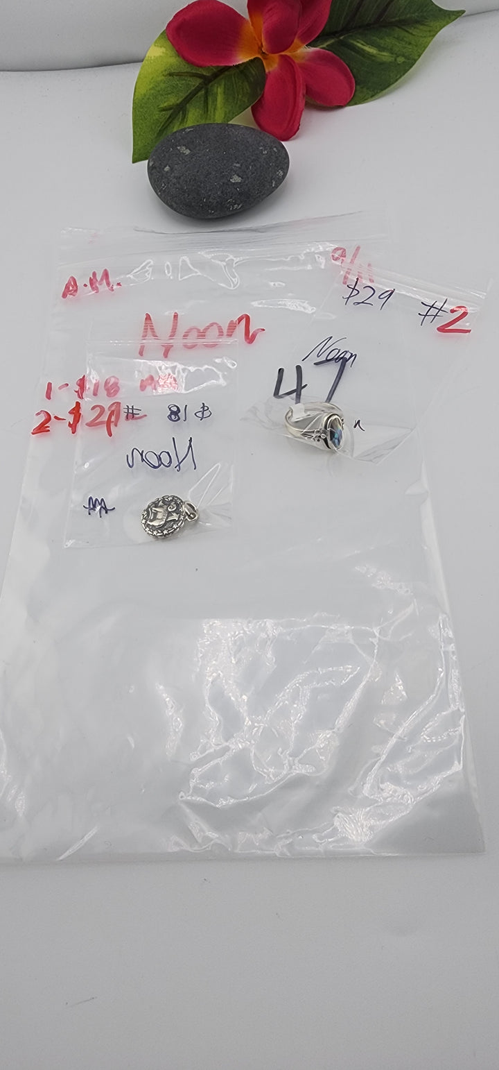 AM SHOW 48HR - RESERVED FOR: Noon - 9/11/2025 FL tiktok Live Show - 2 Sterling Silver Items