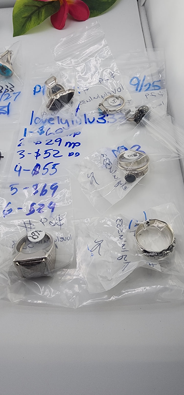 PM SHOW 48HR - RESERVED FOR: lovelylulu333 - 9/25/2025 FL tiktok Live Show - 6 Sterling Silver Items