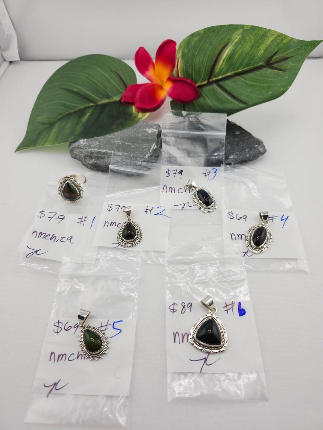 RESERVED FOR: nmchica - 3/28/2025 tiktok Live Show -6 Sterling Silver Items