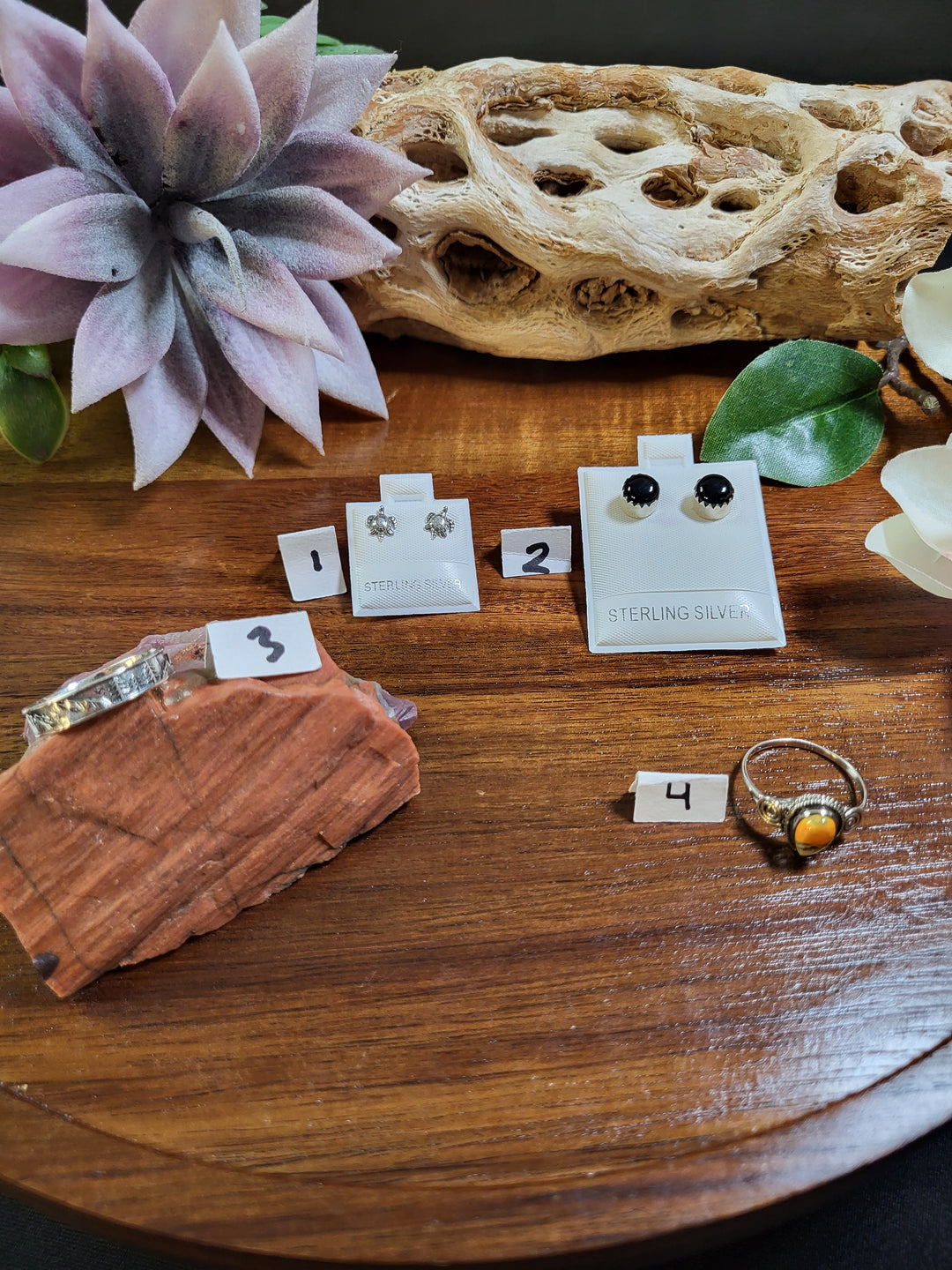 RESERVED FOR: annaschenbrenner6 7/28/24- 4 Sterling Silver Items
