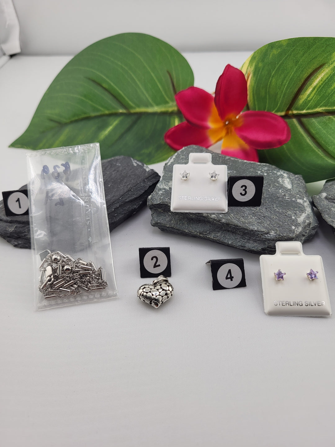 RESERVED FOR: Brittany B -  2/13/2025 Show - 4 Sterling Silver Items