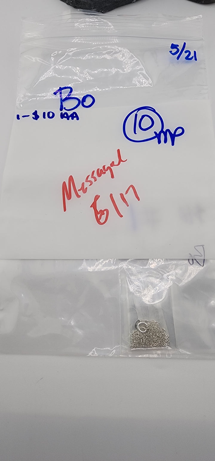 RESERVED FOR: Bo - 5/21/2025 tiktok Live Show -  Sterling Silver Items