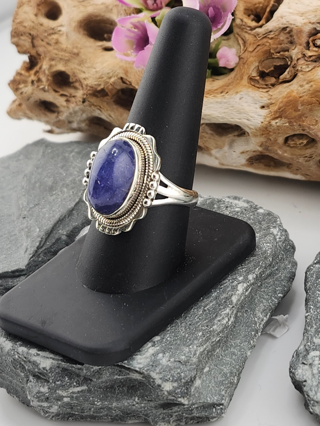 Tanzanite Oval Ring Size 9
