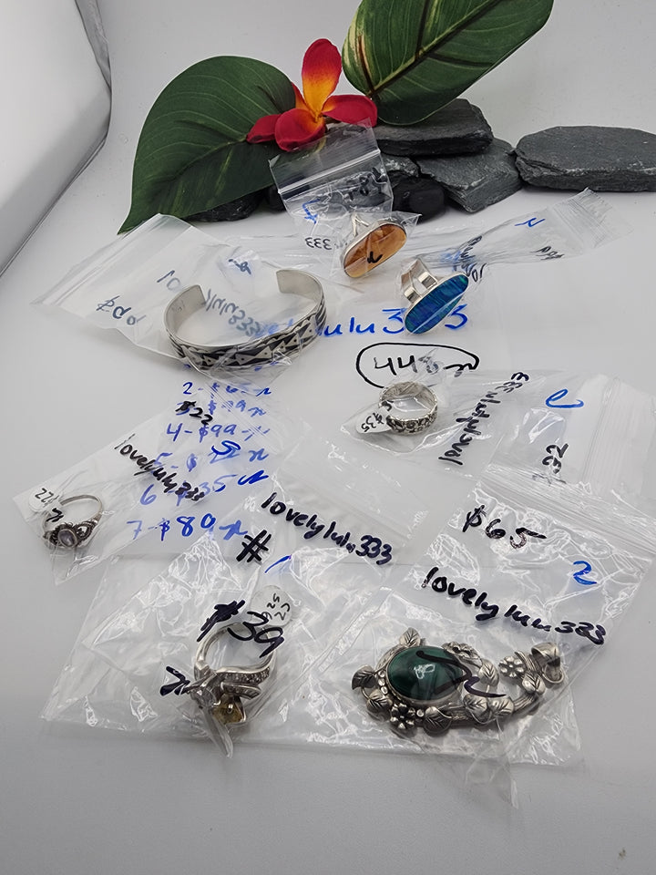 lovelylulu333 - 3/8/26 - 7 925 Sterling Silver Items