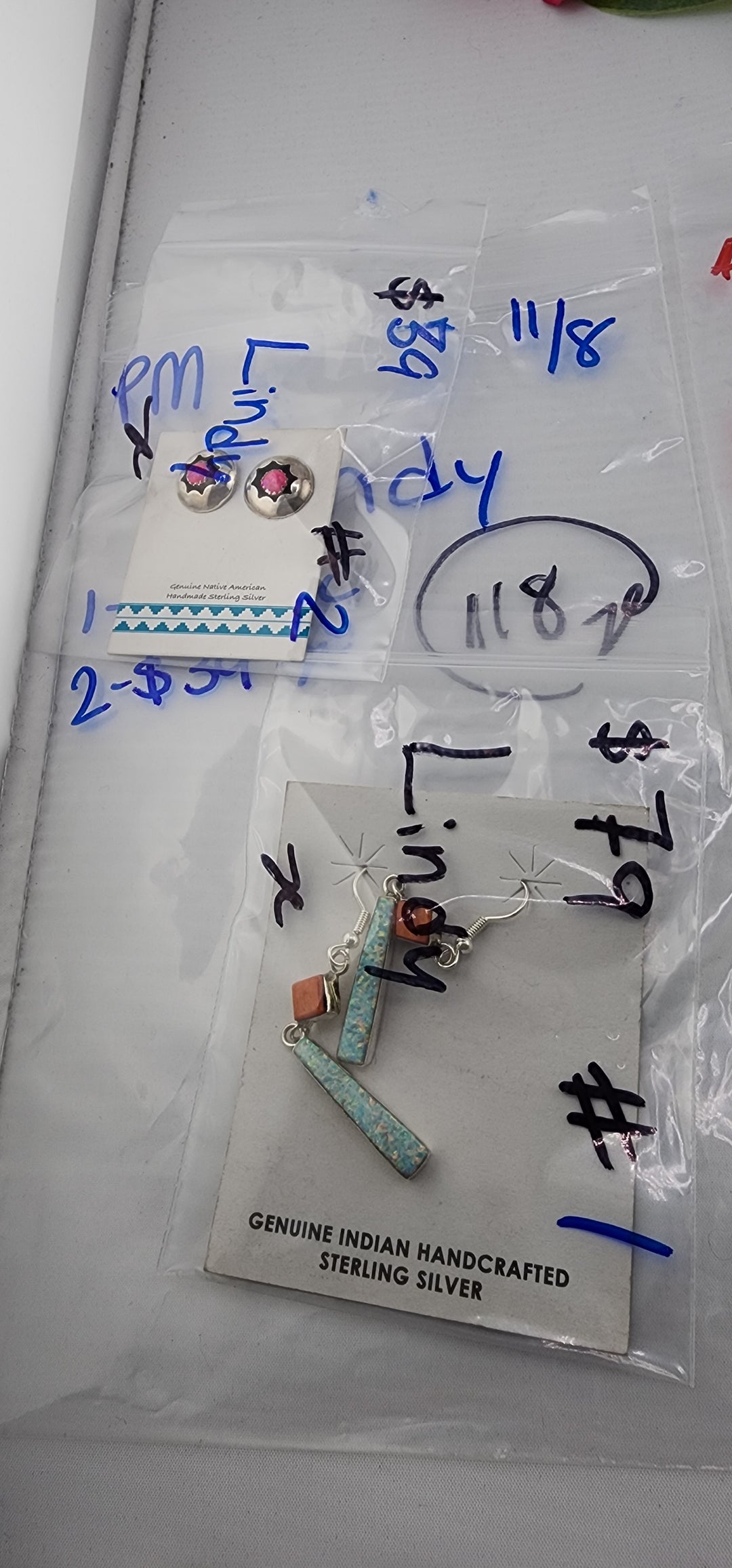 PM SHOW 48HR - RESERVED FOR: Lindy - 11/8/2025 tiktok Live Show - 2 Sterling Silver Items