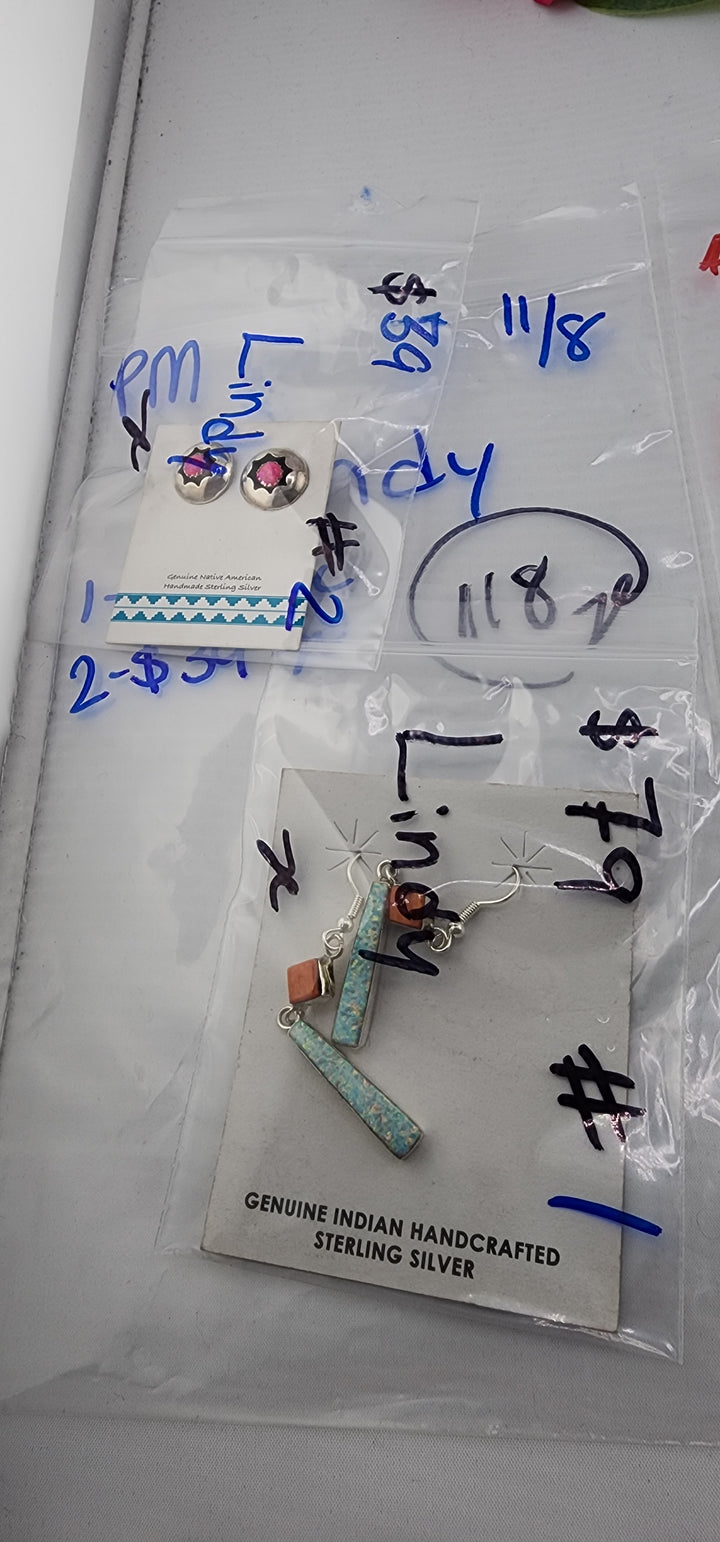 PM SHOW 48HR - RESERVED FOR: Lindy - 11/8/2025 tiktok Live Show - 2 Sterling Silver Items