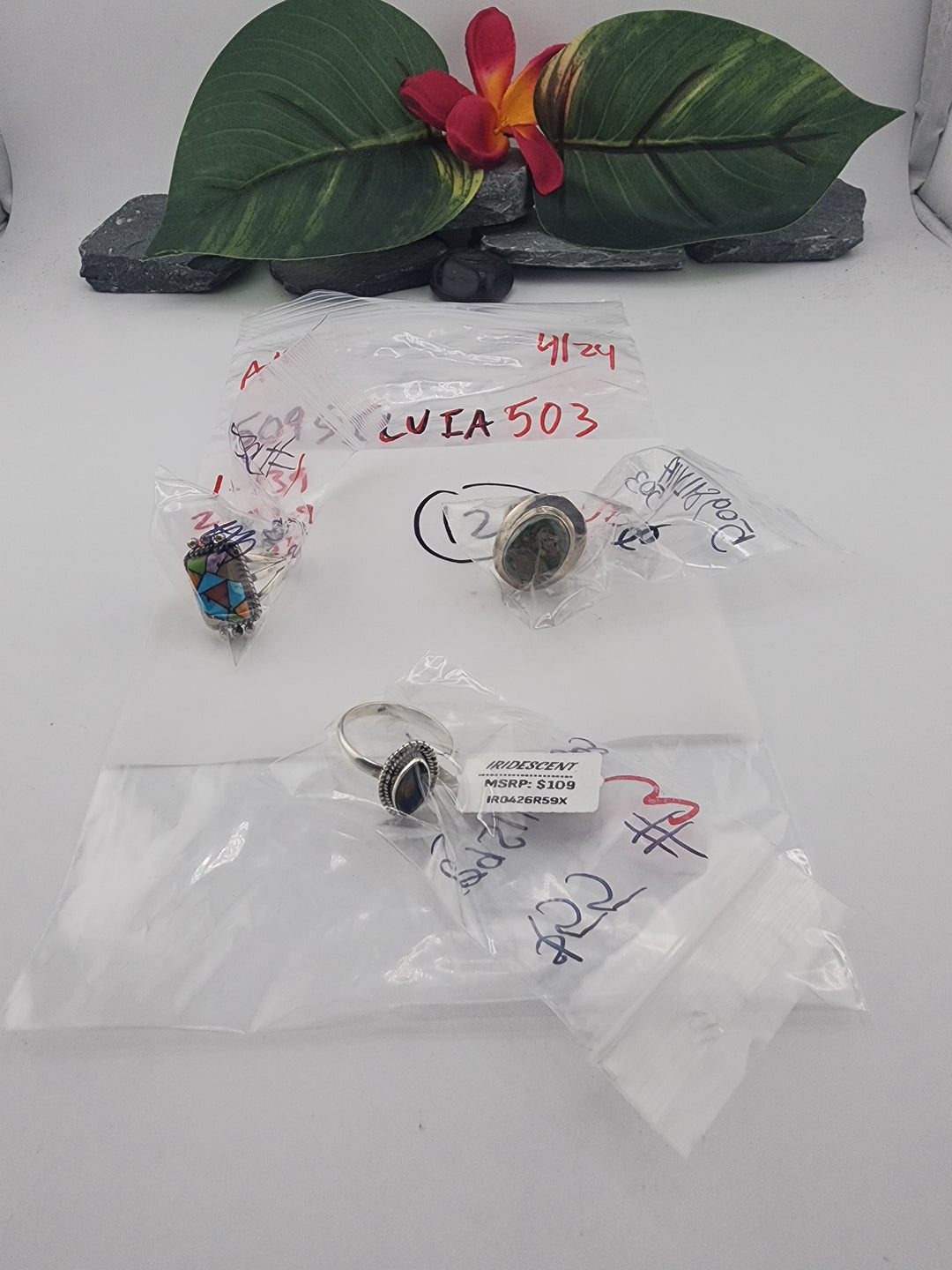509SILVIA503 - 4/24/26 - 3 925 Sterling Silver Items