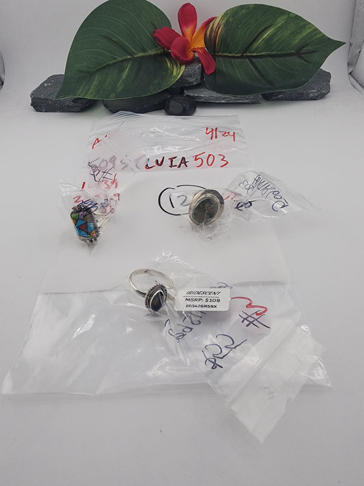 509SILVIA503 - 4/24/26 - 3 925 Sterling Silver Items