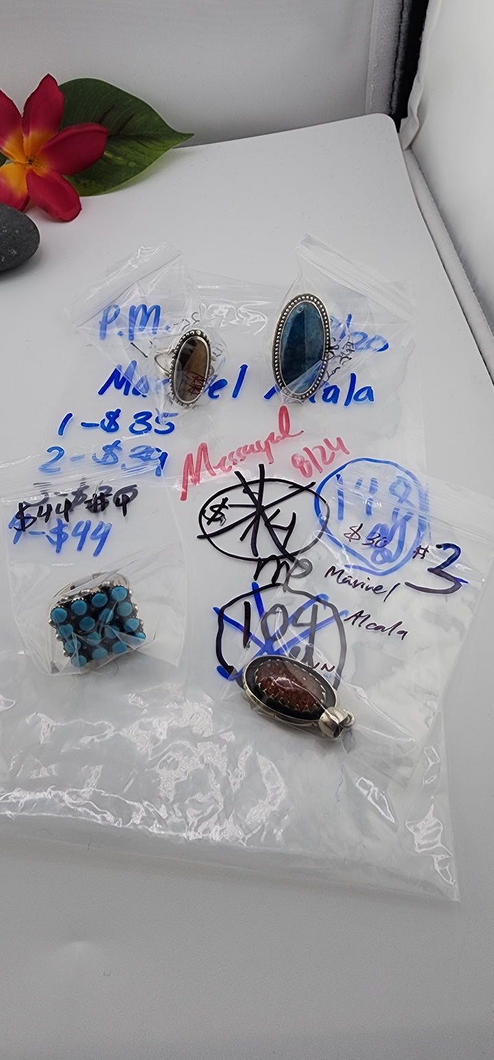 PM SHOW 48HR - RESERVED FOR: Marivel Alcala- 8/20/2025 FL tiktok Live Show - 4 Sterling Silver Items