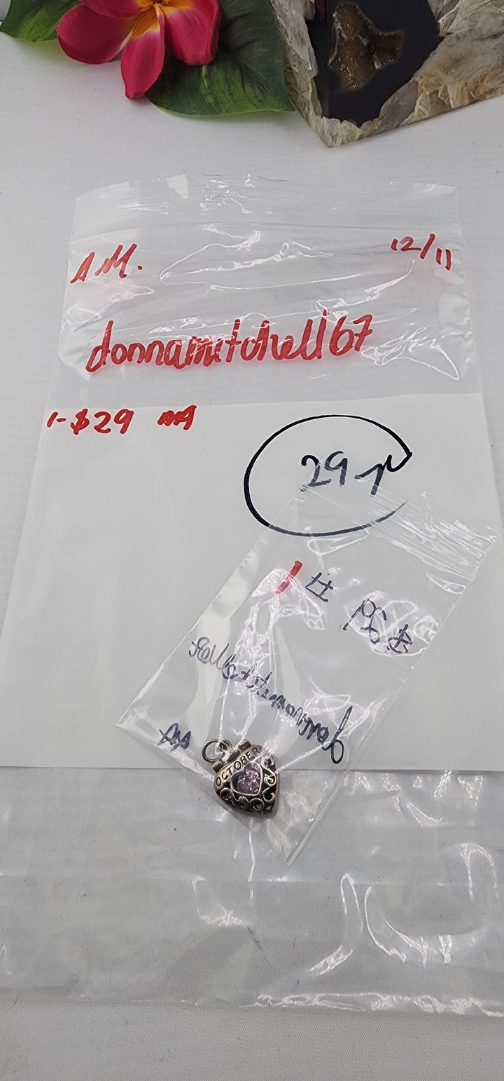 AM SHOW 48HR RESERVED FOR: donnamitchell67 - 12/11/2025 FL tiktok Live Show - 1 Sterling Silver Items