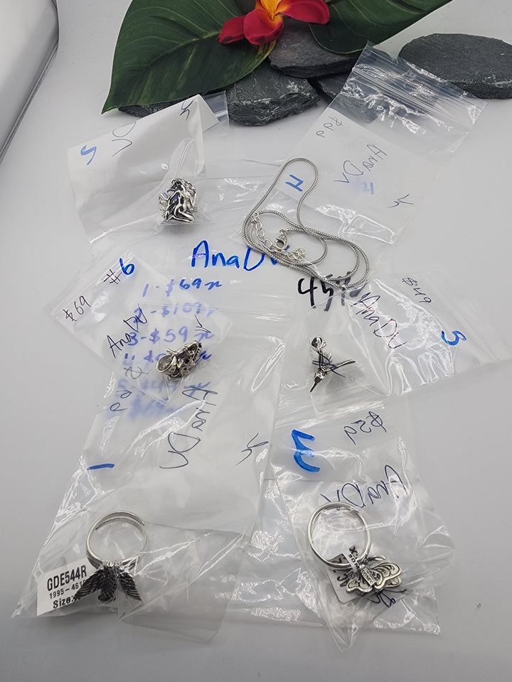 AnaDV - 2/21/26 - 6 925 Sterling Silver Items