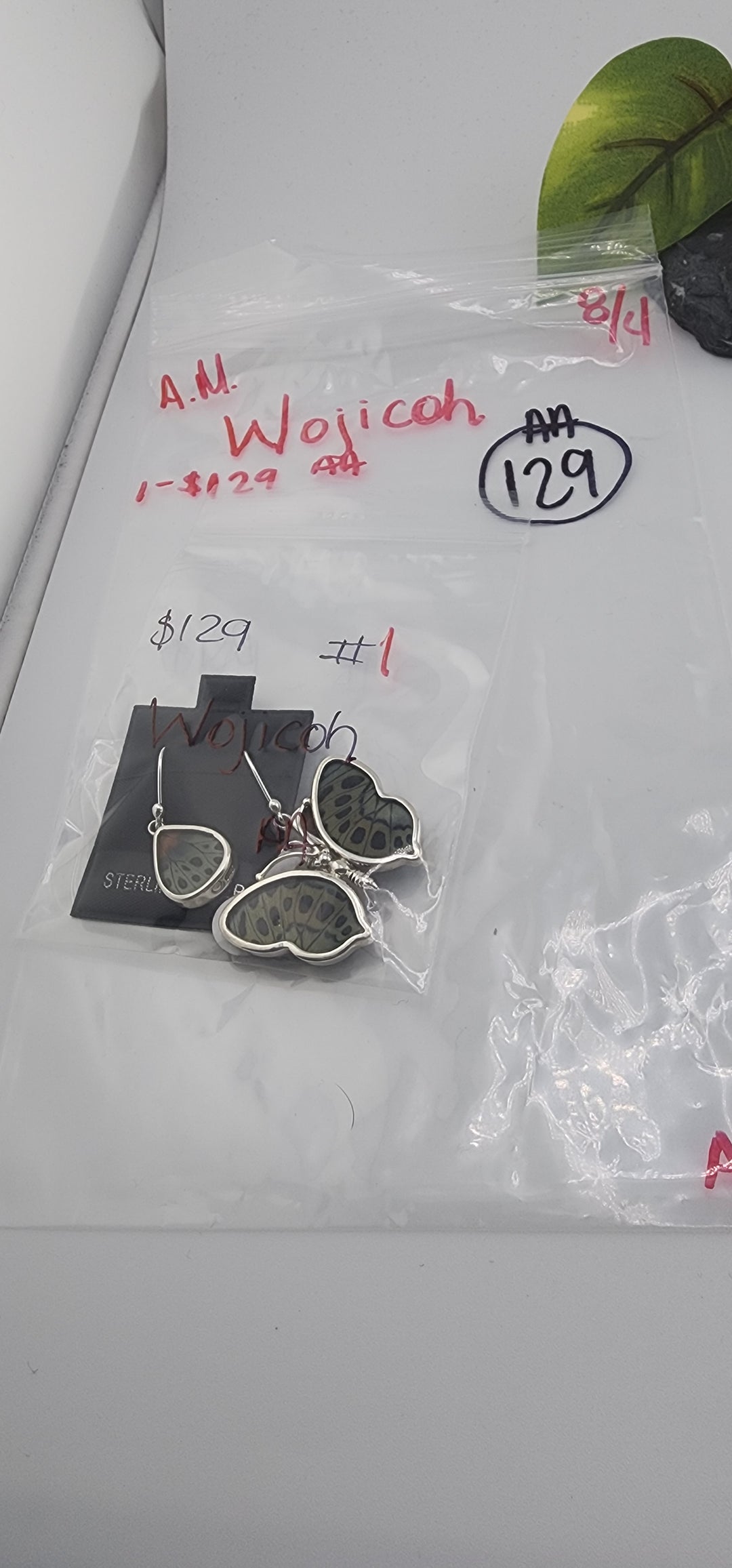 AM SHOW 48HR - RESERVED FOR: Wojicoh - 8/4/2025 FL tiktok Live Show - 1 Sterling Silver Items