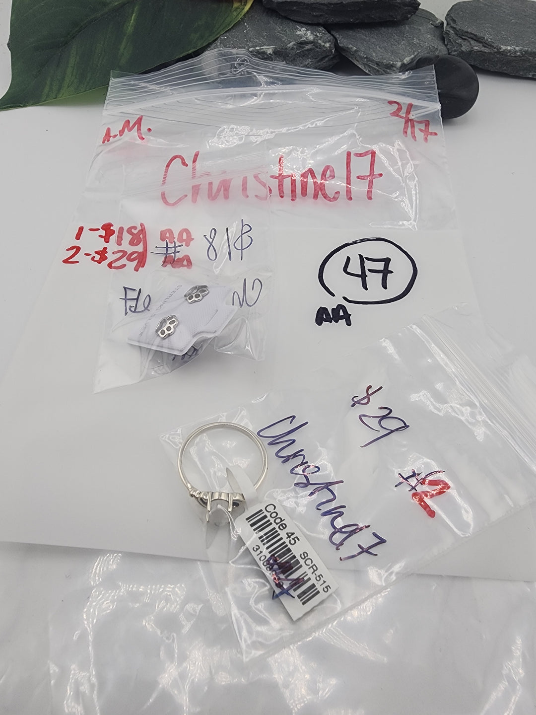 Christine17 - 2/17/26 - 2 925 Sterling Silver Items