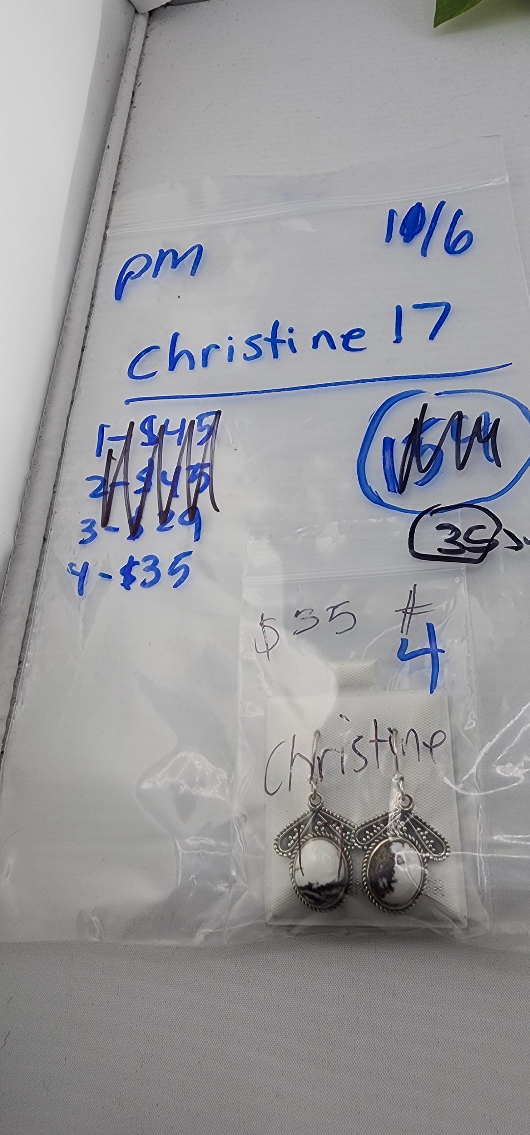 PM SHOW 48HR - RESERVED FOR: Christine17 - 11/6/2025 tiktok Live Show - 1 Sterling Silver Items