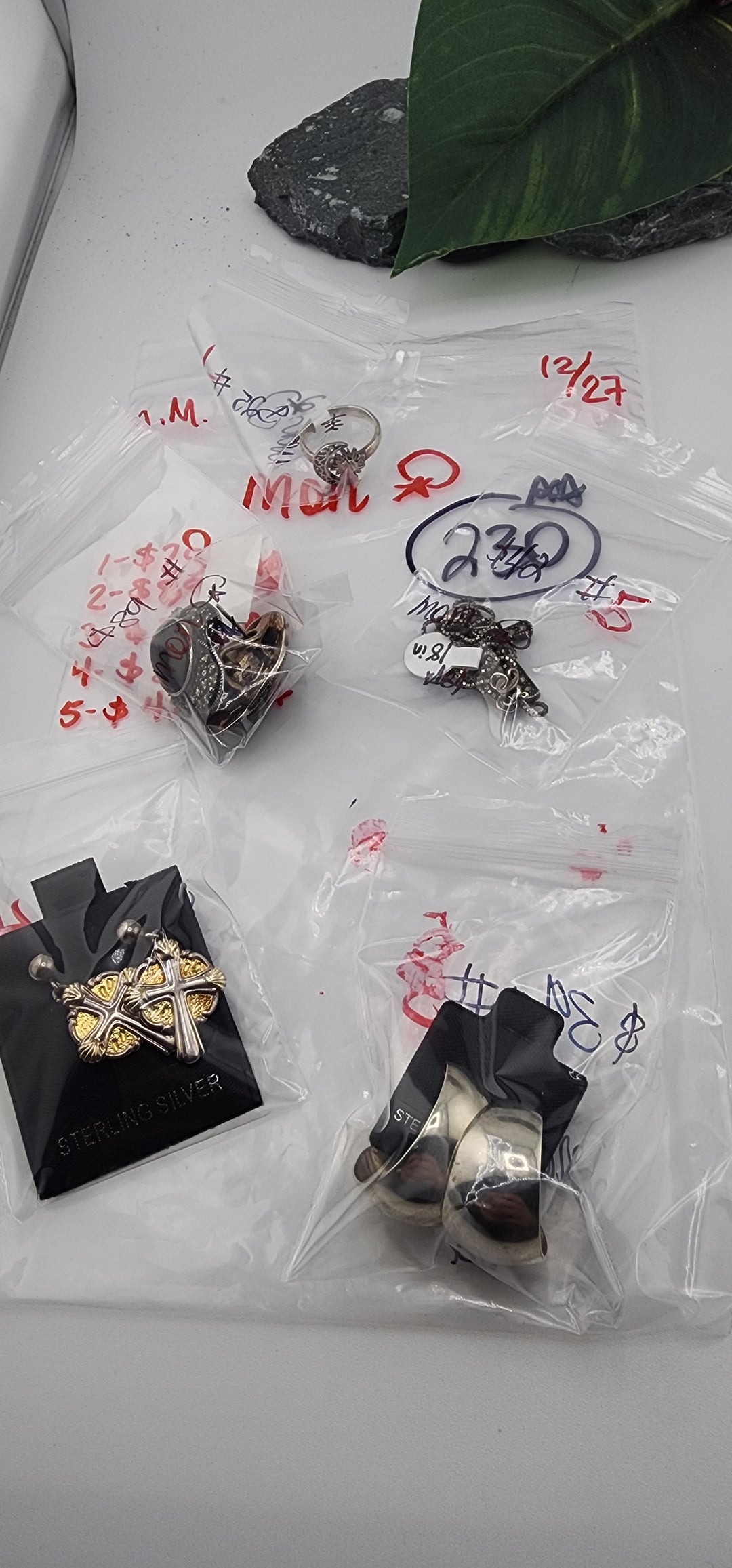 AM SHOW 48HR RESERVED FOR: mon 💫 - 12/27/2025 FL tiktok Live Show - 5 Sterling Silver Items