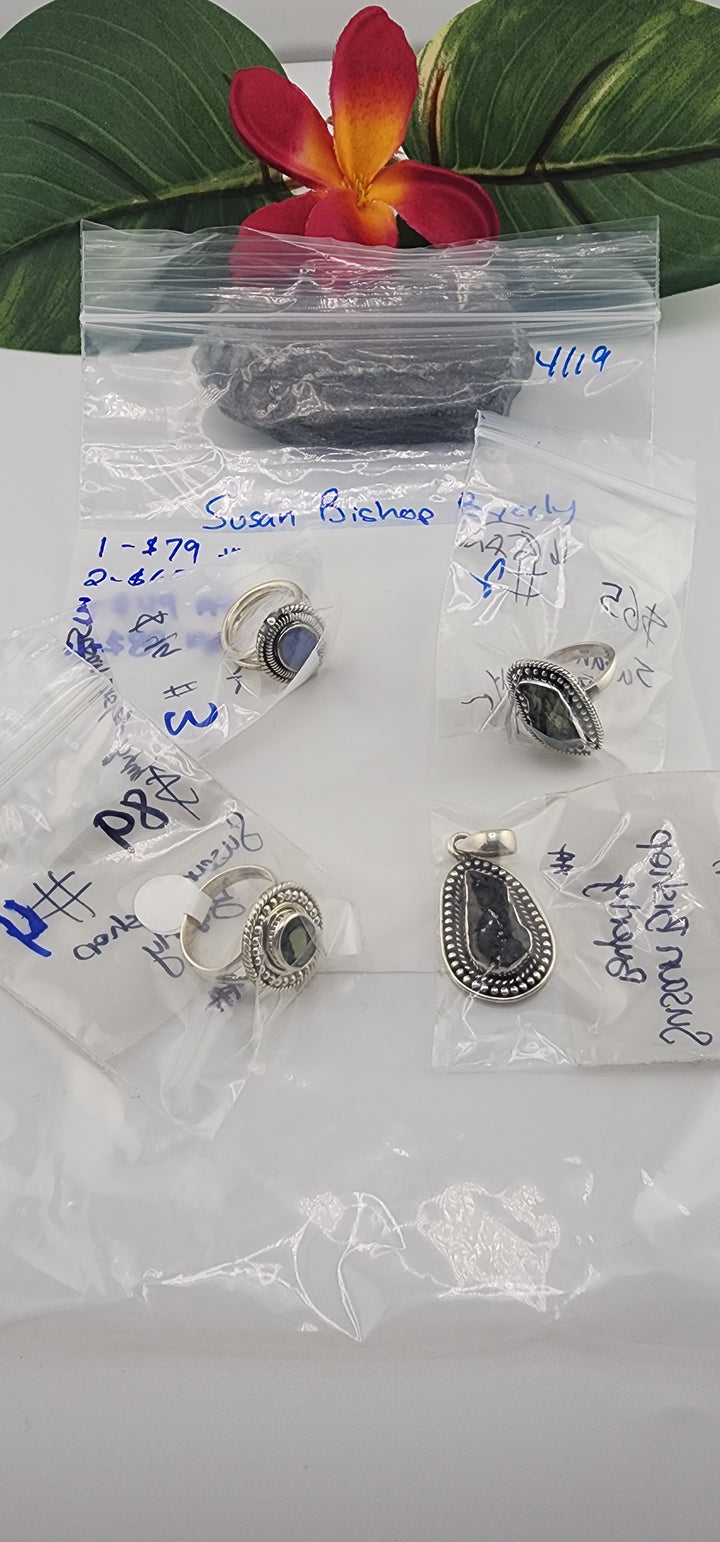 RESERVED FOR:  Susan Bishop Byerly- 4/19/2025 tiktok Live Show -4  Sterling Silver Items