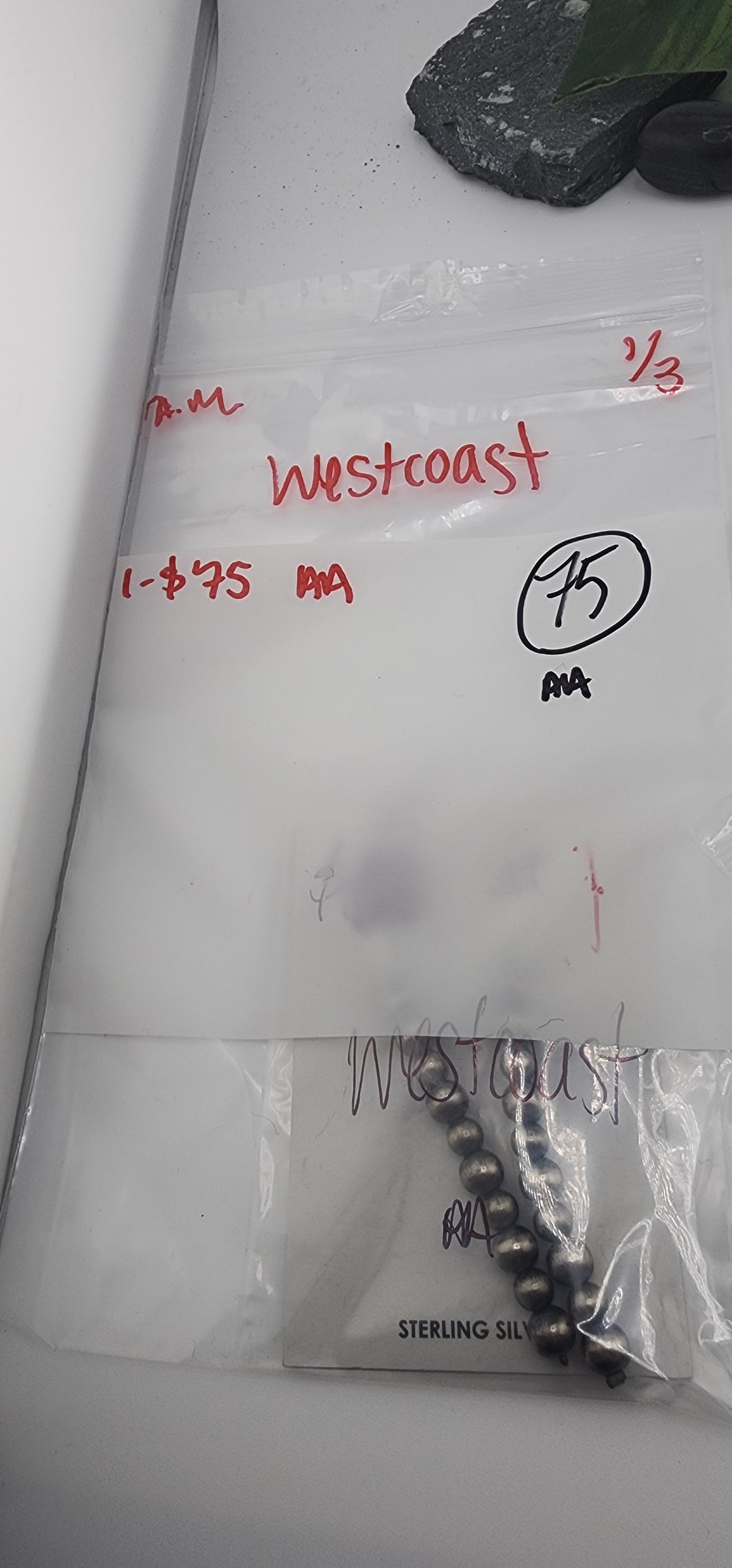AM SHOW 48HR RESERVED FOR: westcoast - 1/3/2026 FL tiktok Live Show - 1 Sterling Silver Items