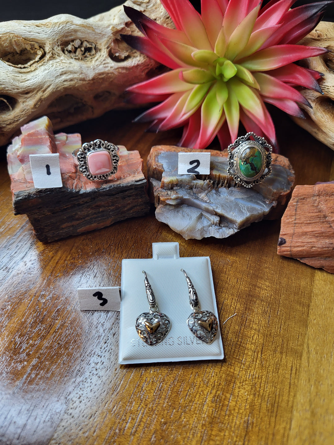RESERVED FOR: Karen P 7/31/24- 3 Sterling Silver Items