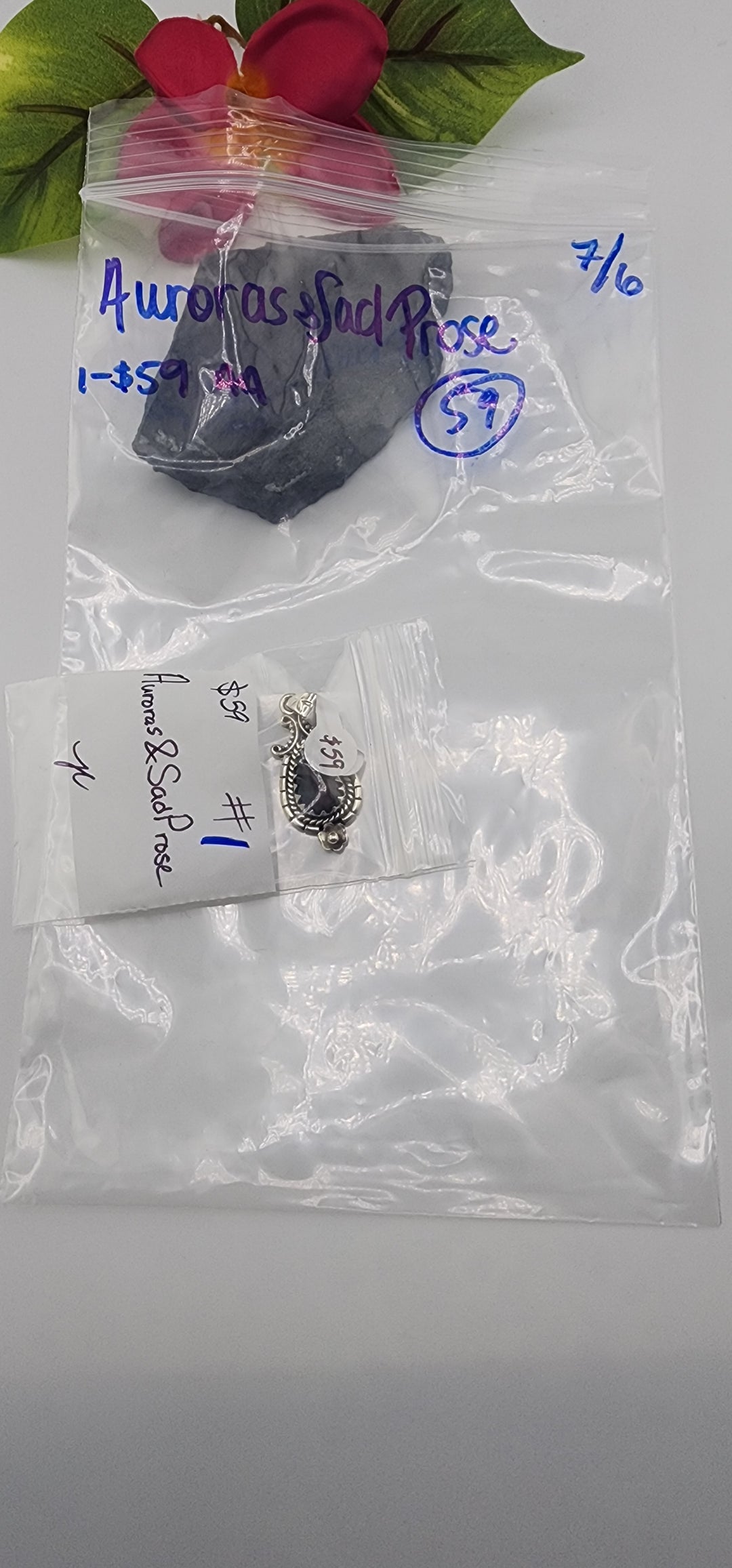 RESERVED FOR: Auroras &SadProse - 7/6/2025 tiktok Reservation Live Show -1 Sterling Silver Items