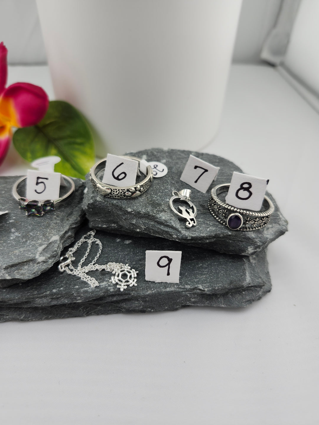 RESERVED FOR:   EngBulldogMom -11/16/2024 - 9 Sterling Silver Items