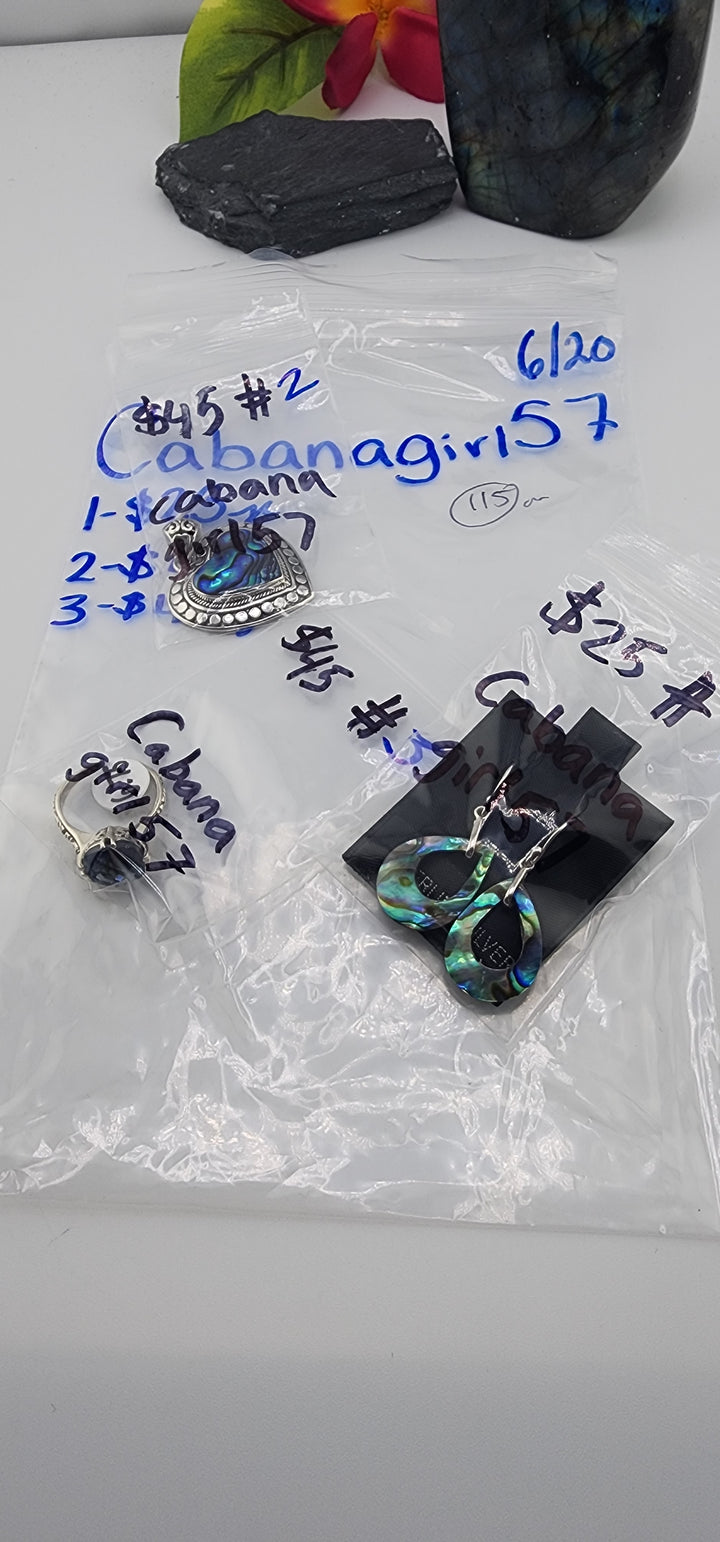 48HR - RESERVED FOR: Cabanagirl57  - 6/20/2025 FL tiktok Live Show -3  Sterling Silver Items