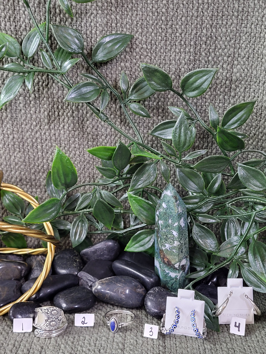 RESERVED FOR: Marivel Alcala 8/23/24- 3 Sterling Silver Items