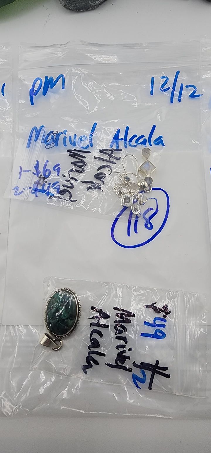 PM SHOW 48HR - RESERVED FOR: Marivel Alcala - 12/12/2025 tiktok Live Show - 2 Sterling Silver Items