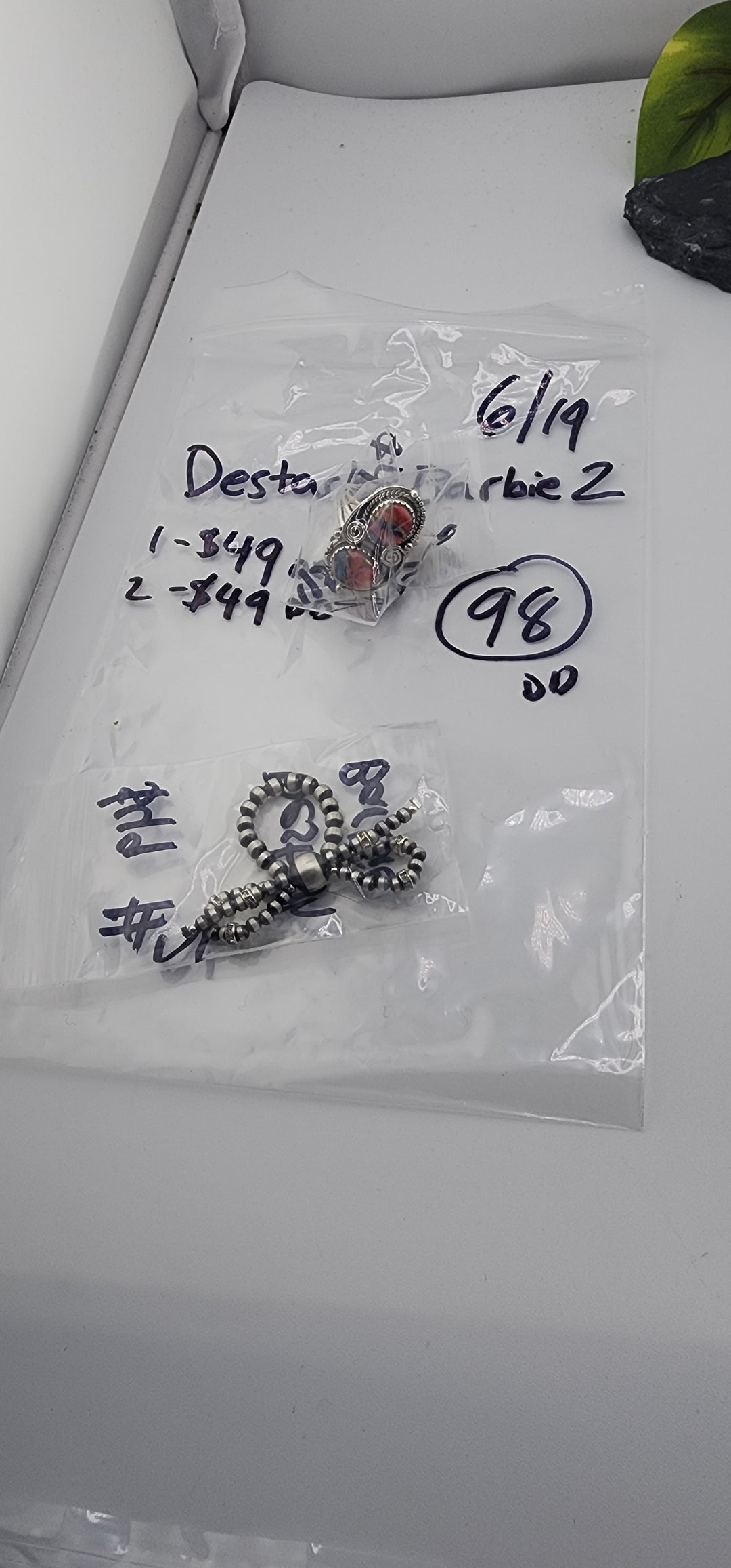 48HR - RESERVED FOR: Destash Barbie2 - 6/19/2025 FL tiktok Live Show -  2 Sterling Silver Items (Copy)