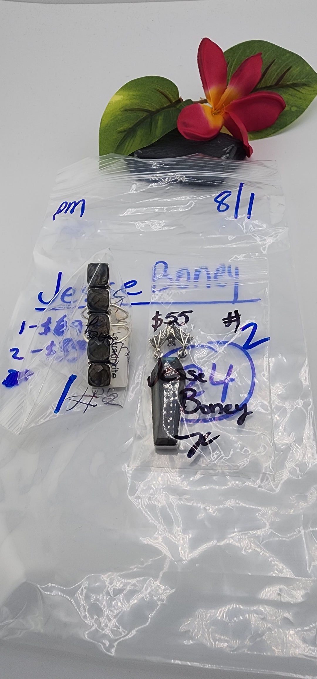 PM SHOW 48HR - RESERVED FOR: JesseBoney   - 8/1/2025 FL tiktok Live Show - 2 Sterling Silver Items
