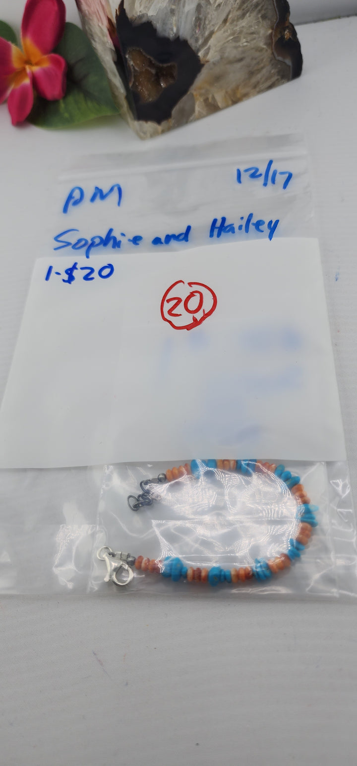 PM SHOW 48HR - RESERVED FOR: Sophie and Hailey - 12/17/2025 tiktok Live Show - 1 Sterling Silver Items
