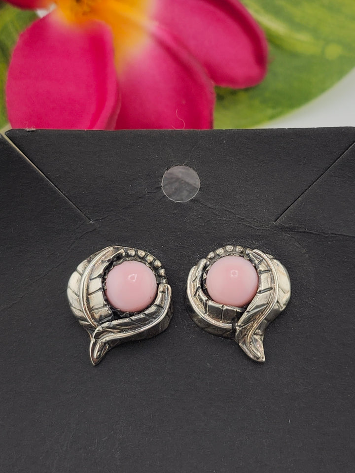 Queen Conch Stud 925 Sterling Silver Earrings