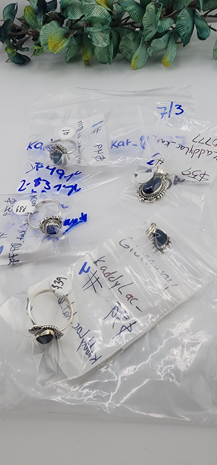 48HR - RESERVED FOR: kaddyLac _kat_0777 - 7/3/2025 FL tiktok Live Show - 4 Sterling Silver Items