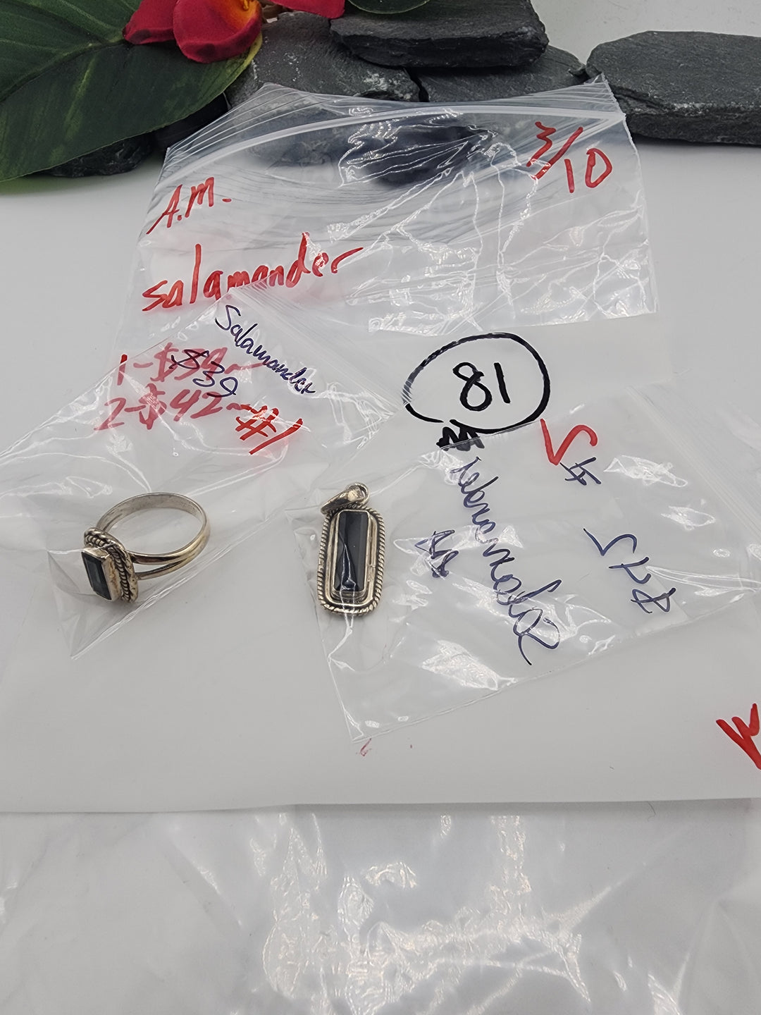 salamander - 3/10/26 - 2 925 Sterling Silver Items
