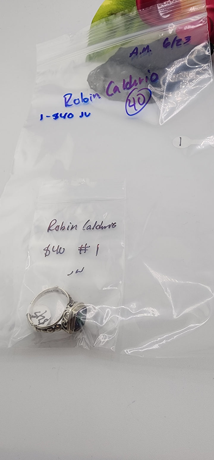RESERVED FOR: Robin Calderio- 6/23/2025 tiktok A.M Live Show -1 Sterling Silver Items