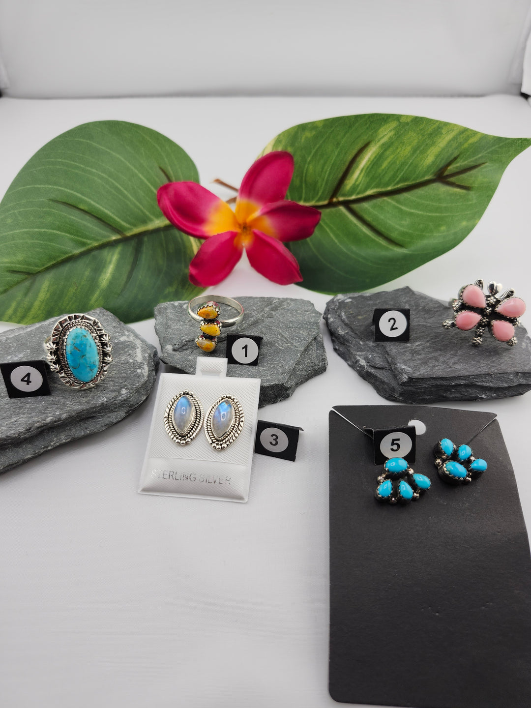 RESERVED FOR: Cassie Faunce- 2/2/2025 Show -5 Sterling Silver Items