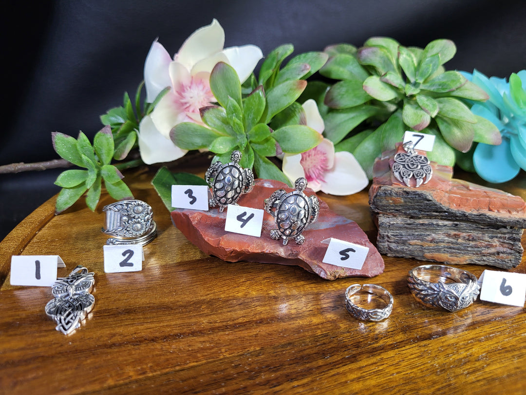 RESERVED FOR: YDKMS 7/13/24- 7 Sterling Silver Items
