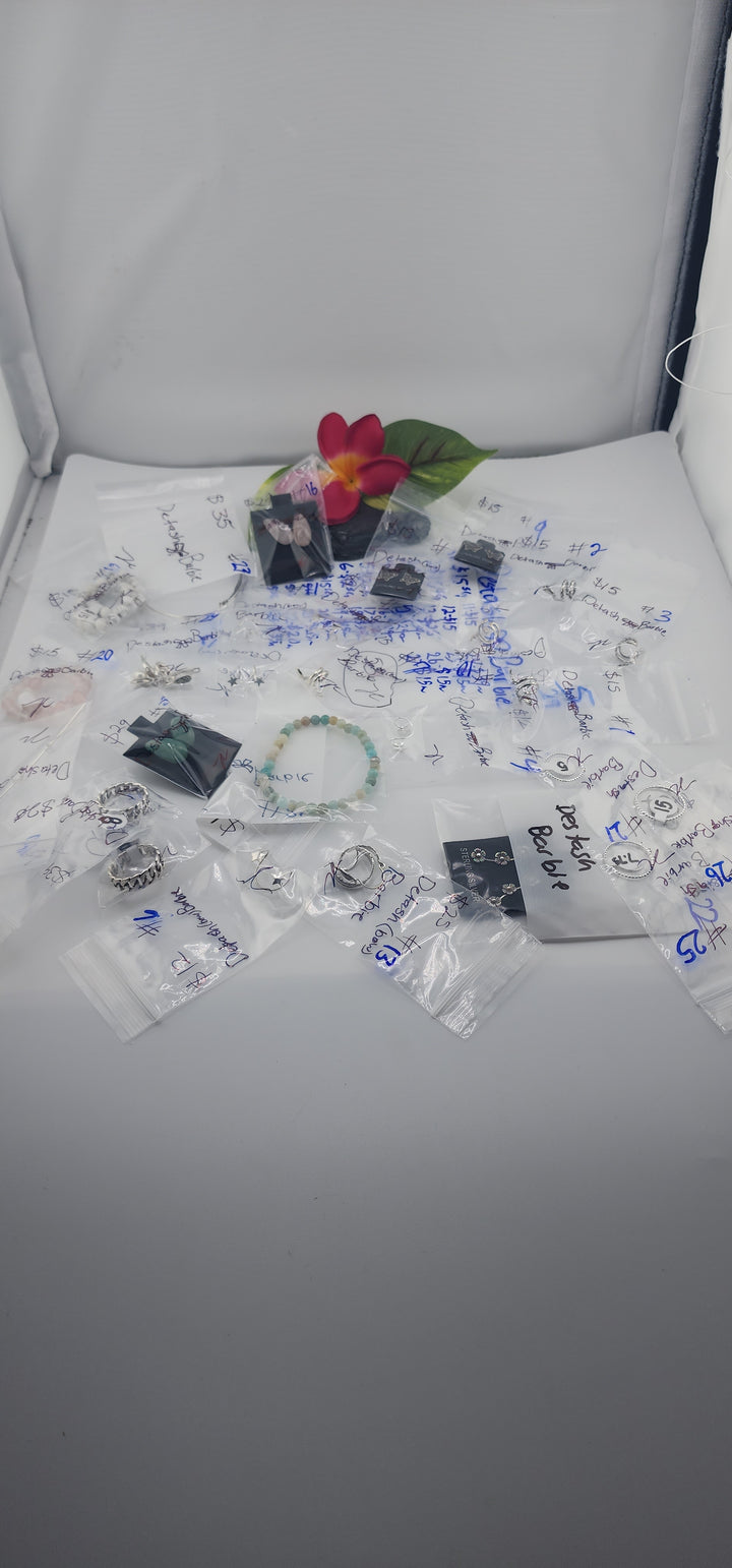 RESERVED FOR: Destash🎀Barbie - 5/29/2025 tiktok Live Show - 27 Sterling Silver Items