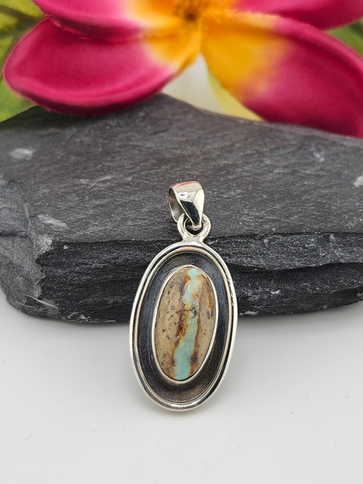 Royston Ribbon Turquoise Pendant