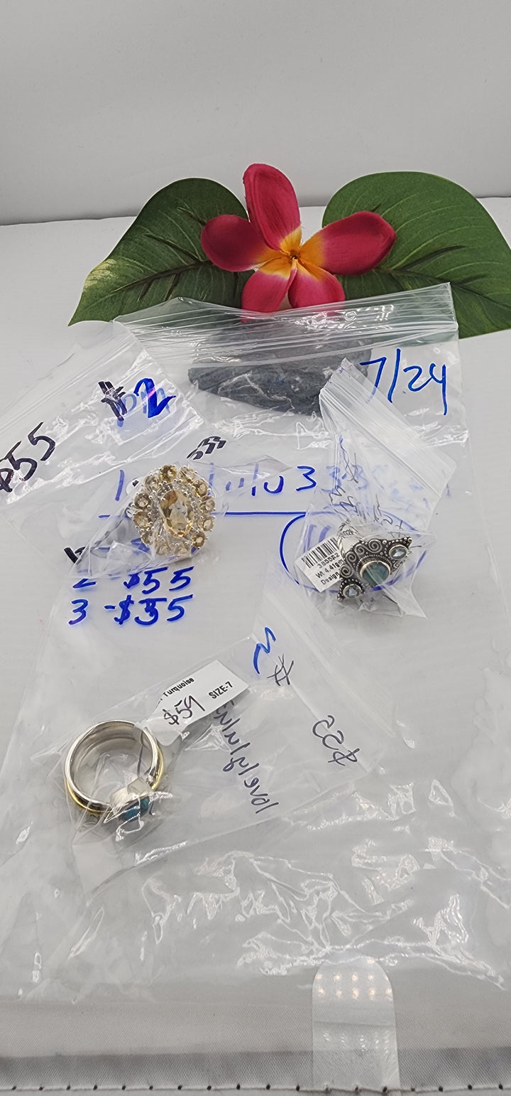 PM SHOW 48HR - RESERVED FOR: lovelylulu333  - 7/24/2025 FL tiktok Live Show - 3 Sterling Silver Items