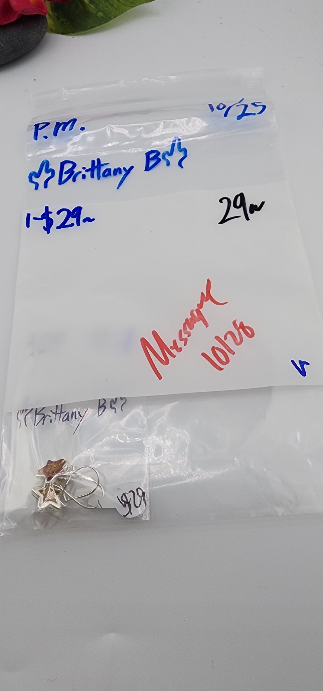 PM SHOW 48HR - RESERVED FOR: 🌵Brittany B🌵 - 10/25/2025 FL tiktok Live Show - 1 Sterling Silver Items