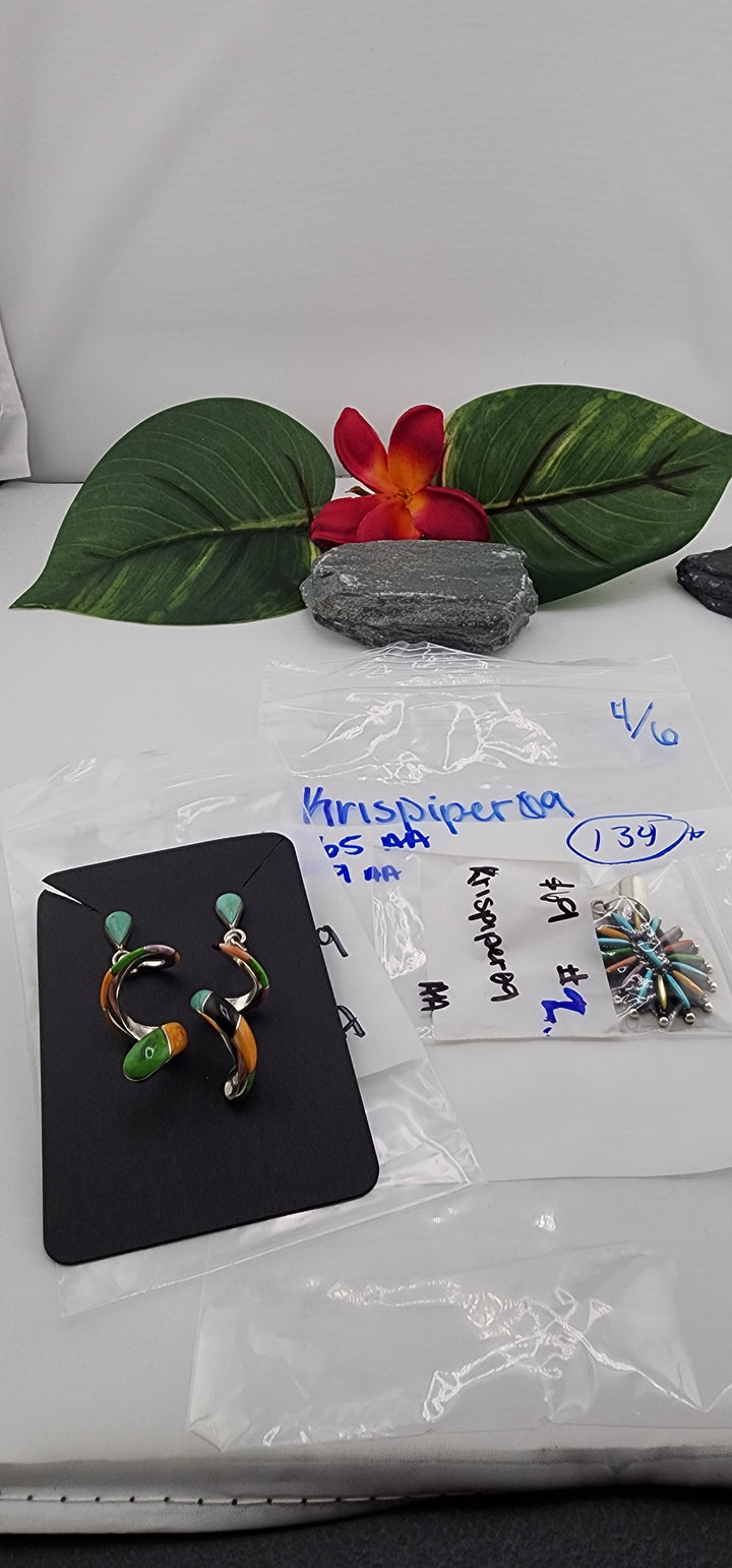 RESERVED FOR: Krispiper09- 4/6/2025 tiktok Live Show -2 Sterling Silver Items