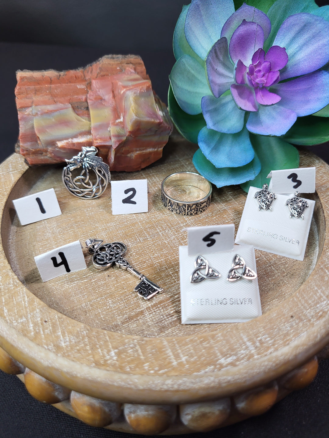 RESERVED FOR: Erin-7/7/24-8 Sterling Silver Items