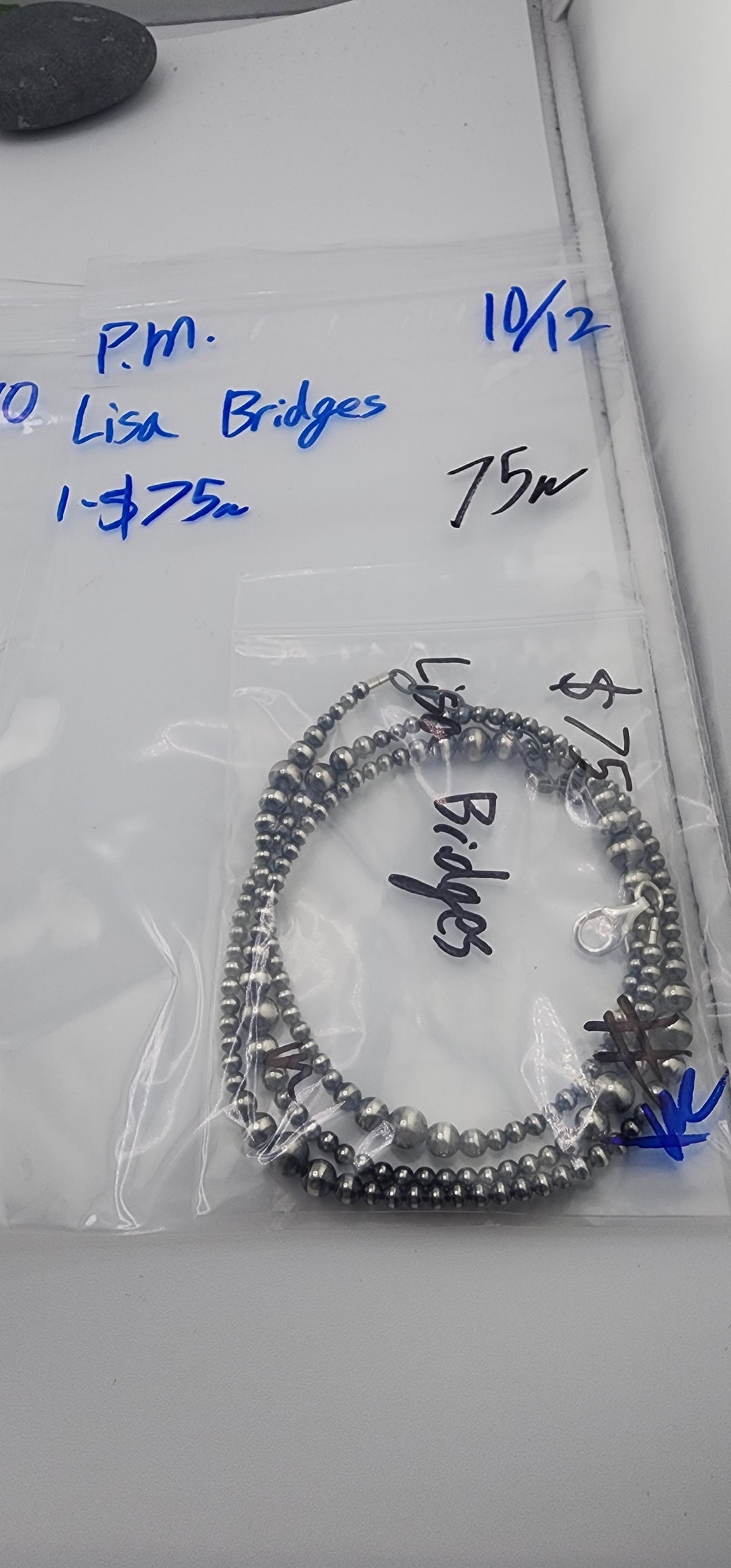 PM SHOW 48HR - RESERVED FOR: Lisa Bridges - 10/12/2025 FL tiktok Live Show - 1 Sterling Silver Items