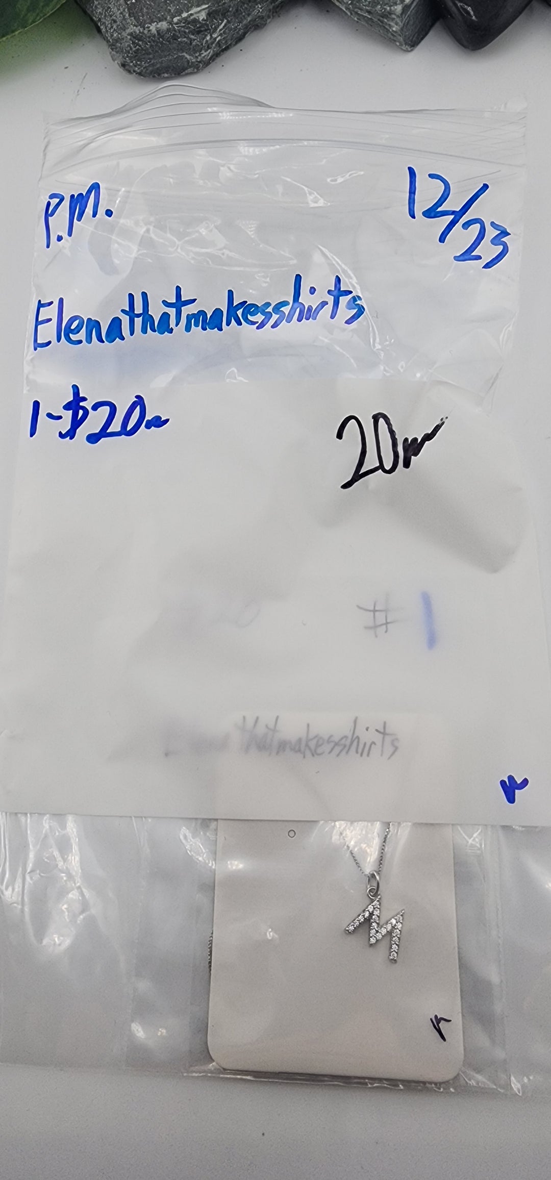 PM SHOW 48HR - RESERVED FOR: Elenathatmakesshirts - 12/23/2025 tiktok Live Show - 1 Sterling Silver Items