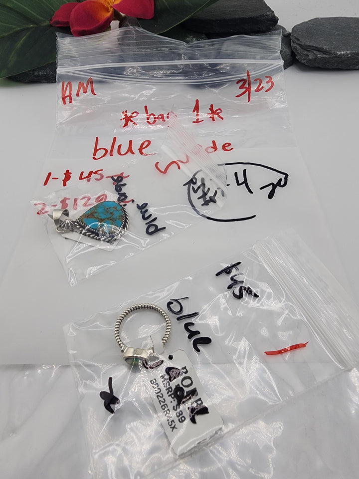 blue jade BAG 1 - 3.23.26 - 2 925 Sterling Silver Items