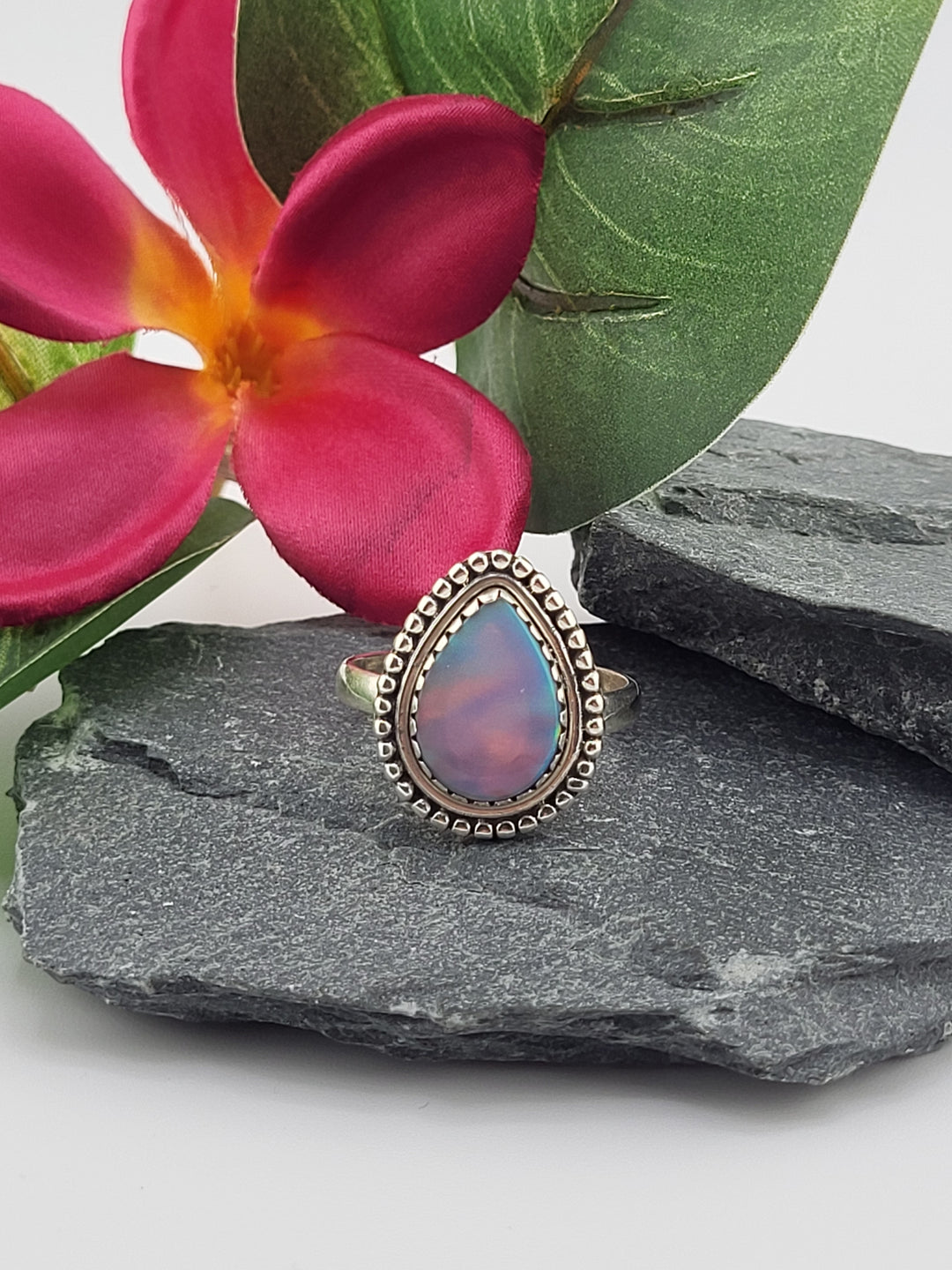 Aurora Opal Ring